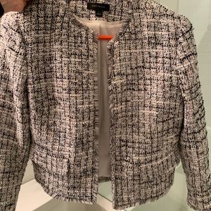 Ann Taylor tweed blazer